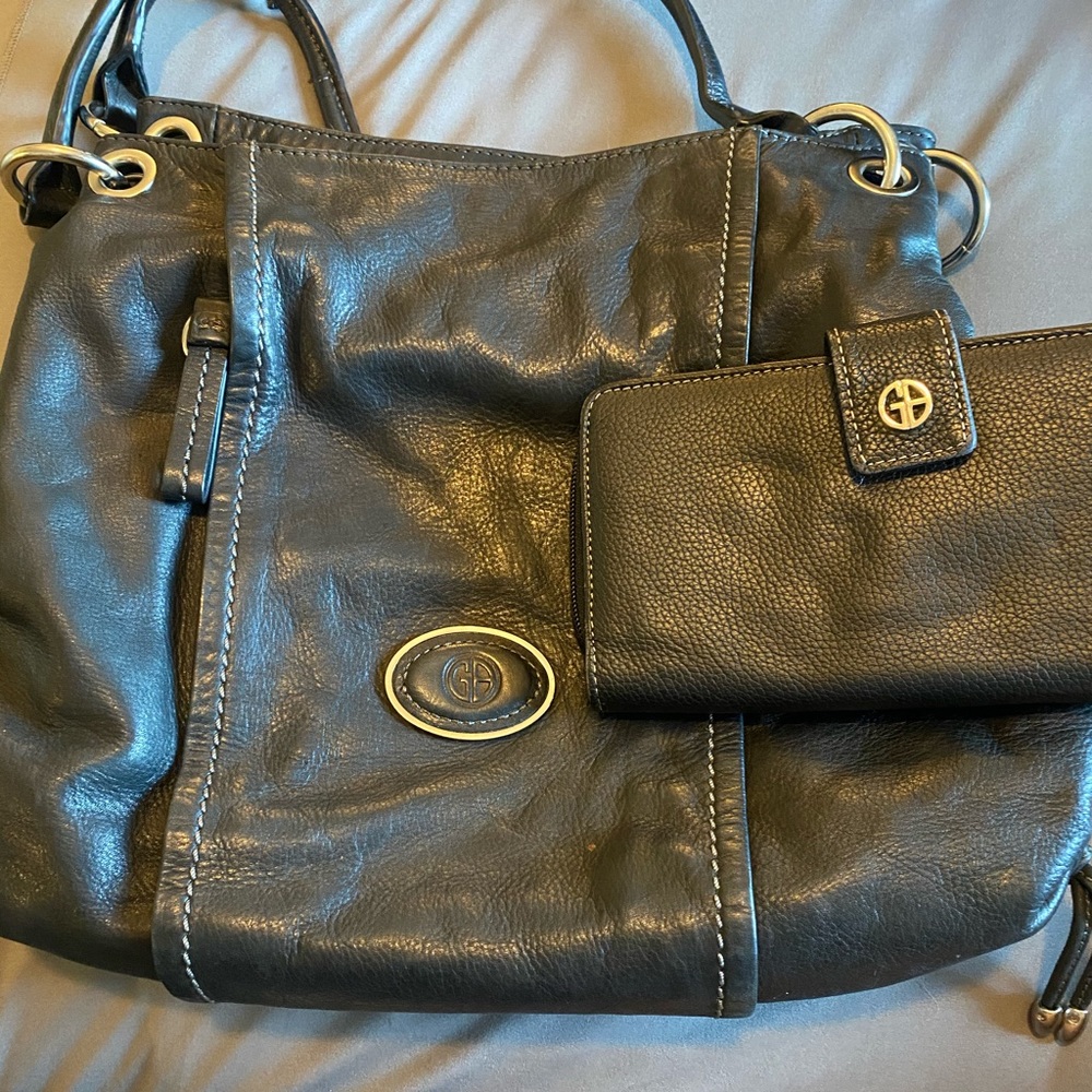 Gianni Bernini purse and matching wallet